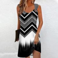Vestido estampado de moda de verano para mujer, ropa de mujer - details 3
