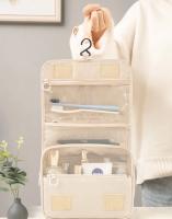 Bolsa de Viaje Impermeable Plegable Organizador de Cosméticos con Gancho Colgante - details 0