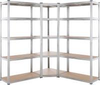 3X Estantería Metálica Esquinera Metal Estante Carga Pesada 875kg/Estante Taller 180x70x40cm - details 0