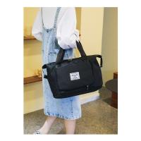 Bolsa de viaje de gran capacidad de las mujeres de gran tamaño de la barra de lazo portátil viaje de negocios bolsa de almacenamiento de entrega portátil bolsa de fitness deportiva bolsa de lona - details 34