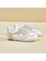 Zapatos blancos de malla estilo coreano para mujer, verano 2025, nuevos, con aumento de altura, zapatos de tablero transpirables para estudiantes, informales. - details 2