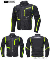 LYSCHY-Chaqueta protectora de verano para motocicleta para hombre, chaqueta de motociclista de malla transpirable para mujer, Moto, Motocross, ropa de montar reflectante - details 4