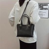 Bolso de Hormigón Estilo Vintage Inspirado Gran Capacidad, Correa Ajustable, Cierre de Cremallera, Forro de Poliéster, Perfecto para El Commute y Uso Diario - details 7