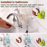 Soporte de esponja para fregadero, escurridor de jabón con ventosa, organizador de cocina, accesorios de baño, estante de almacenamiento - details 10