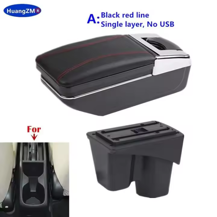 Calibración CA para reposabrazos Honda New City, piezas de modificación interna del coche - 1