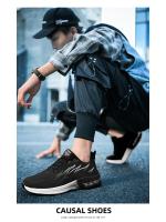 Zapatillas de correr para hombre, zapatos informales transpirables a la moda, con cojín de aire, suaves y cómodos, para deportes al aire libre - details 9
