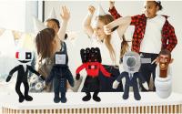 Qabfwe Skibidi Toilet Plush Toy,11 "Cameraman Plush,Speaker man Plush Animal Stuffed Doll - details 4