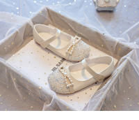 Zapatos de cristal agua pequeños zapatos de cuero zapatos de los niños suela suave con vestido - details 10