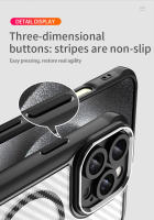 KEYSION-funda a prueba de golpes MagSafe para iPhone, 13, 12, 11 Pro Max, SE 2022, 2020, protección de cámara, textura de fibra de carbono - details 8
