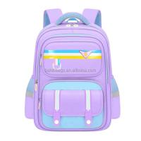 Nueva tendencia: estudiante ligero y de gran capacidad con protección de cresta, mochila multicapa fácil de almacenar - details 7