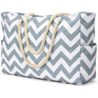 Bolsos de playa para mujer Bolso grande de playa impermeable Bolsos de playa con cremallera Bolso de piscina impermeable a prueba de arena Bolso grande - details 89