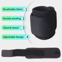 Muñequeras suaves ajustables, muñequeras de soporte para la muñeca, muñequera deportiva para gimnasio, Protector carpiano, banda envolvente - details 8