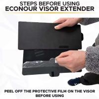 Extensor universal para viseras, protector solar elástico antideslumbrante UV, accesorios para camiones SUV, protector solar interior para automóviles - details 0