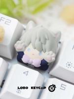 Ceke Love And Deepspace-teclas de teclado nical, Cosplay, Oreja de Gato, dibujos animados, Kforce Back, accesorios personalizados para Pc - details 2