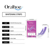 Púrpura, limpieza suave y profunda de las manchas de los dientes, cuidado del brillo y frescura bucal, parche dental portátil - details 0