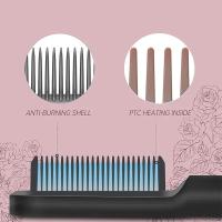 Peine Eléctrico Profesional de Calentamiento Rápido Mini Peine para el Cabello - details 9