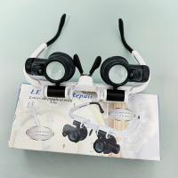 Lupa de Cabeza Ajustable con Luz LED Gafas de Lectura Sin Manos 8X 15X 23X Papelería y Artesanía - details 4