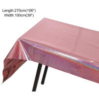 Mantel impermeable desechable, tela Rectangular, decoración para fiesta de cumpleaños y boda, manteles festivos para mesa - details 1