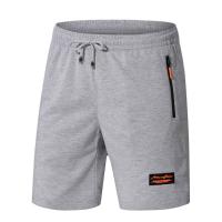 Pantalones cortos de algodón de los hombres casuales verano nueva moda con bolsillos laterales y cremallera pantalones de correr al aire libre - details 5