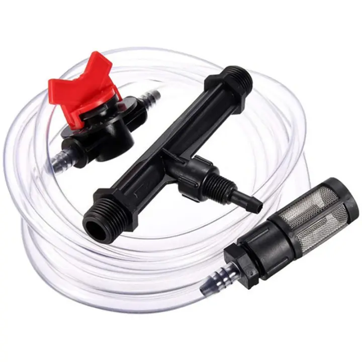Kits de inyectores de fertilizante Venturi de rosca macho de 1 pulgada, sistema de riego para agricultura y jardín, herramienta de fertilizante, 1 Juego - 1