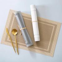 Juego de tapetes antideslizantes para mesa de comedor, manteles individuales de PVC lavables, accesorios modernos de decoración del hogar, 4/6 piezas - details 1