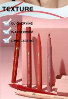 Lápiz de Labios Líquido Mate, esponja, punta de calabaza, Lápiz labial, Lápiz labial, Lápiz de Labios, Lápiz labial, impermeable, 12 colores - details 3