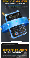 Probador de Transistores FNIRSI DSO-TC3 Generador de Señal Multifuncional 3 en 1 Componente Electrónico Digital Osciloscopio - details 12