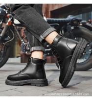 Botas de Invierno 2025 para Hombres Top de Ocio de Moda No Resbaladiza con Suela de Goma - details 23