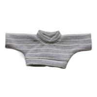 Ropa de muñeca de algodón, camiseta interior a rayas, ropa de muñeca de felpa de Color sólido, suéter de 15cm, ropa de muñeca sin atributos de alta calidad - details 17