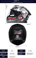 Casco motocross hombre mujer MX Carreras de Locomotora ciclismo carretera - details 4