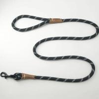 Correa entrenamiento cuerda comprobar perros, cables de seguimiento ligeros pequeños medianos, 2M, 5M, 10M, color negro y rojo, - details 0