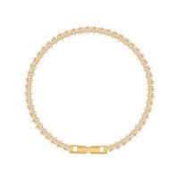 Pulseras de cadena geométricas de cristal romano de lujo para mujer, pulsera de tenis con dije de Marquesa de diamantes de imitación góticos a la moda, joyería de boda - details 4