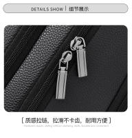 Mochila premium de gran capacidad para hombres, bolsa de ordenador, bolsa de viaje para viajeros de negocios, mochila multifuncional USB - details 26