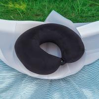 Almohada de Viaje en Forma de U Ultra-Suave con Partículas de Espuma - Lavable, Soporte para el Cuello para Todas las Estaciones y Ocio al Aire Libre - details 5