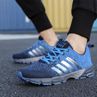 Zapatillas de correr antideslizantes para hombre, zapatos informales transpirables, ultraligeros, a la moda, de malla, para entrenamiento - details 8