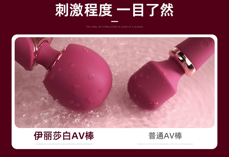 JIUUY Potente Vibrador AV Estimulador de Clítoris Magia Masajeador de Punto G para Mujeres - details 3