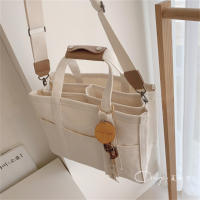 Bolso de lona portátil versión coreana, bolso de hombro multifuncional para madre y bebé - details 8
