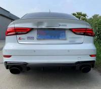 2 uds Audi RS3 RS4 RS5 RS6 RS7 doble punta interior para S3 S4 S5 S6 sistema de escape silenciador tubo de escape - details 4