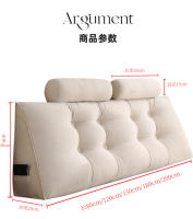 Almohada de Cuero de Pana HEVUAI HT Almohada de Espalda de Triángulo de Alivio del Dolor - details 17