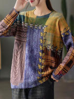 Suéteres de punto de diseñador coreano para mujer, suéteres de mariposa estampados, suéteres de ocio sueltos de lujo, suéter cálido para mujer, invierno, 2023 - details 3