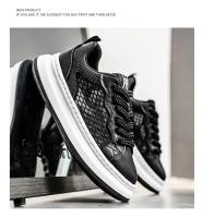 Moda 2025 Zapatos Blancos Cómodos y Ligeros para Hombres en Primavera y Verano - details 18