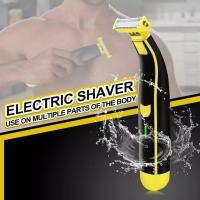 Maquinilla de afeitar eléctrica recargable para hombres, limpieza profunda de barba, mango ergonómico, regalos de cumpleaños de Navidad - details 7