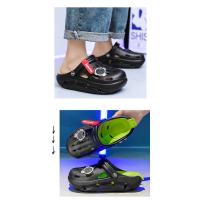 Verano de los hombres al aire libre agujero zapatos EVA plataforma astronauta moda ocio deportes fresco zapatillas eu - details 7