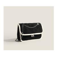 Bolso de lana de invierno, bolso de lana de cordero de otoño e invierno, nuevo bolso bandolera de felpa para mujer, versátil, de gran capacidad para invierno. - details 13