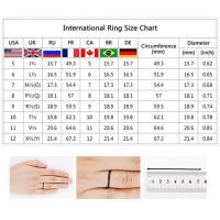 Anillo de Boda de Plata Elegant 925 Zirconia Cúbica Aaa Clara Promesa de Joyería para Mujeres - details 0