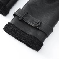 Chaqueta Larga de Lana de Oveja con Detalles de Parche Abrigo de Invierno Cálido con Cinturón y Bolsillo Moda Callejera Femenina 2024 - details 16