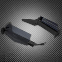 2xMotorcycle ABS Adjustable Windshield Side Wing Windshield Air Deflector Plastic For Honda Gold Wing GL1800D Tour 2018-2021 - details 1