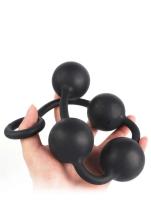 Leten 2 to7cm Big BeadsButt silicona Dilatador bolas expansor Anal Plug dilatador vaginal juguetes sexuales para mujeres hombres Buttplug - details 7