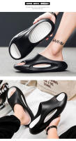 Nueva sensación de mierda para prendas de vestir de verano para hombres: deportes versátiles, suela gruesa antideslizante, zapatillas de playa casuales de moda - details 7