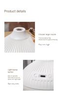 300ml USB Humidificador de Aire Mini Difusor de Aroma de Agua con Luz LED Cálida de Noche para el Hogar Habitación Humidificador Ultrasónico de Niebla Fría - details 11